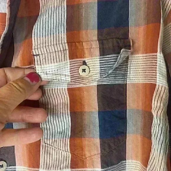 Tommy Bahama Multicolor Plaid Casual Shirt - Picture 5 of 10